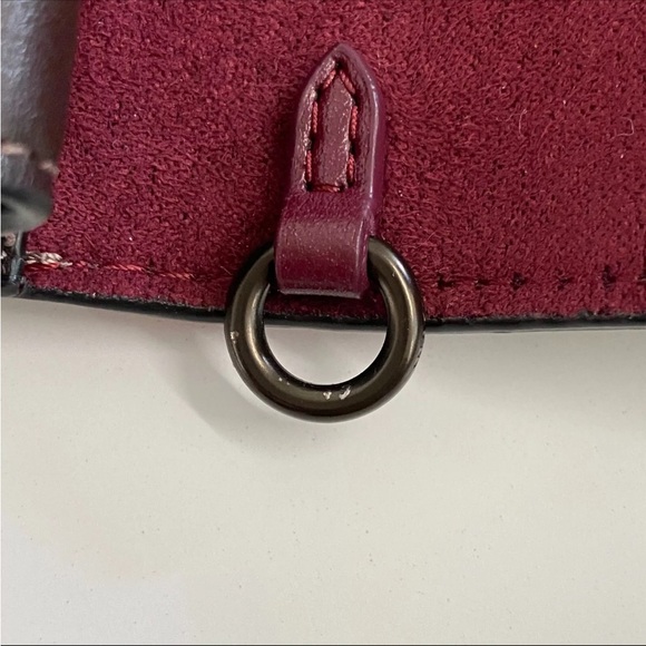 Coach Floral Print Wallet - Brown and Pink Crossbody - Picture 14 of 16